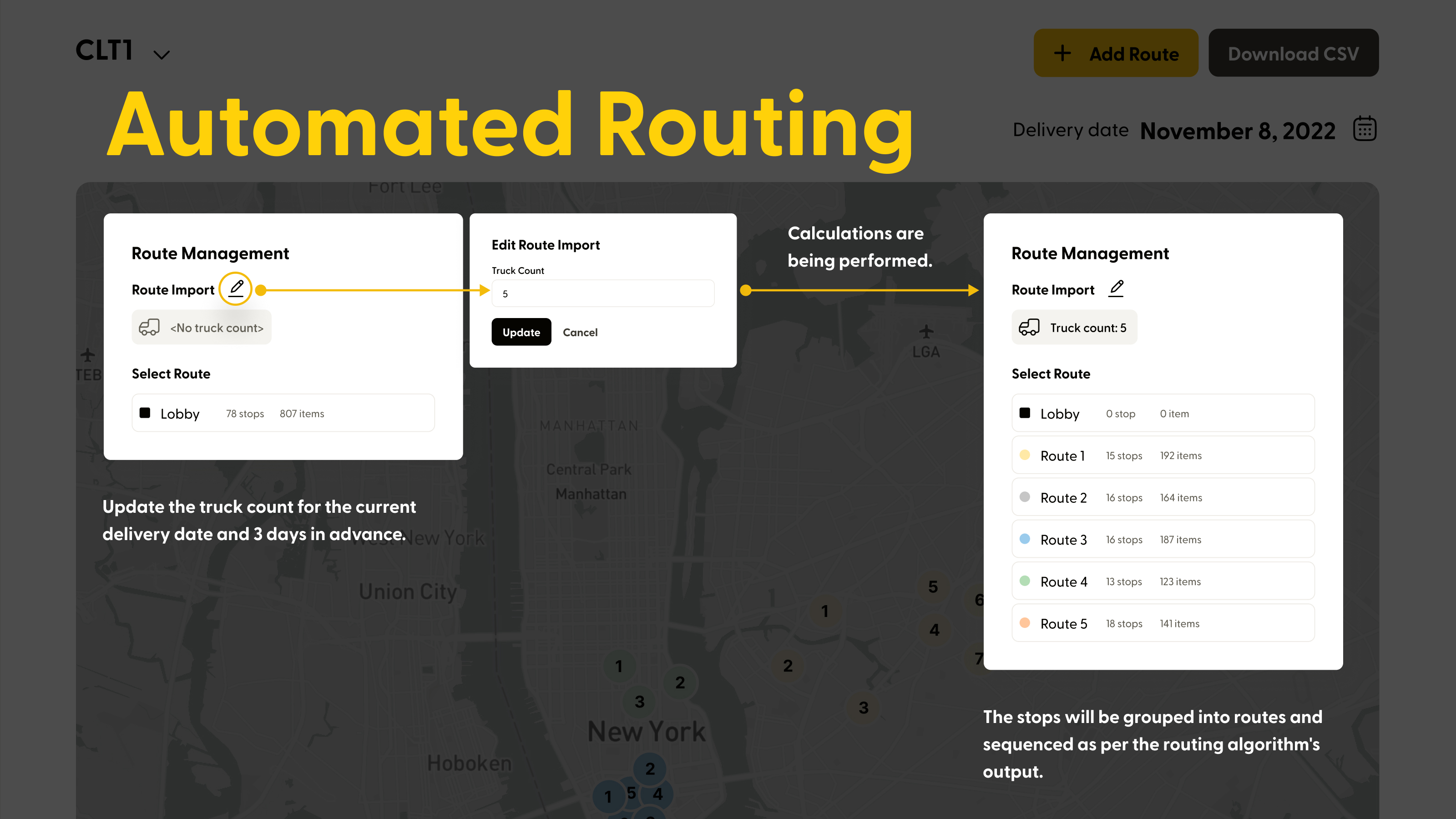 Delivery System — Automated Routing